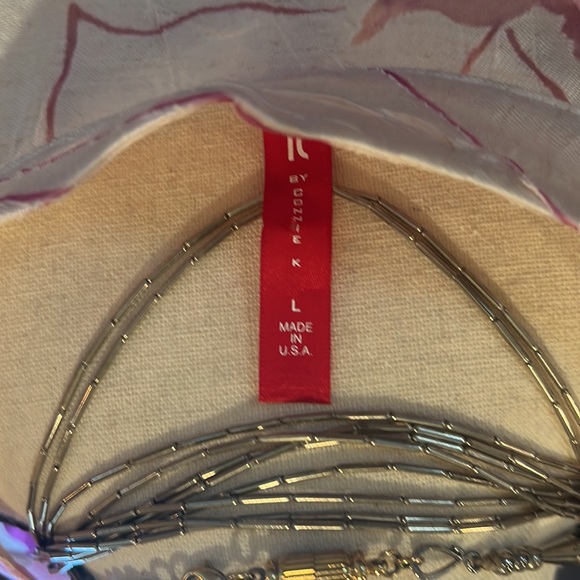 ic by Connie Pink/White Button Blouse - Picture 7 of 7